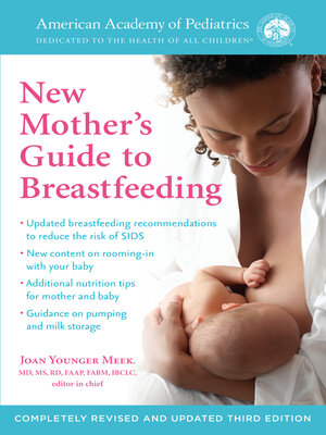 cover image of The American Academy of Pediatrics New Mother's Guide to Breastfeeding